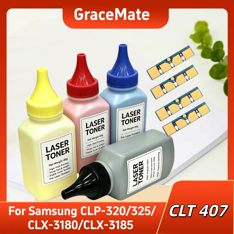 Laser Toner Powder - Polvo de chip de tóner CLT-407