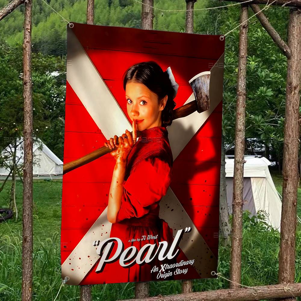 Commercial Printing Company - P-PearlS HORROR MOIVE - Bandera Publicitaria
