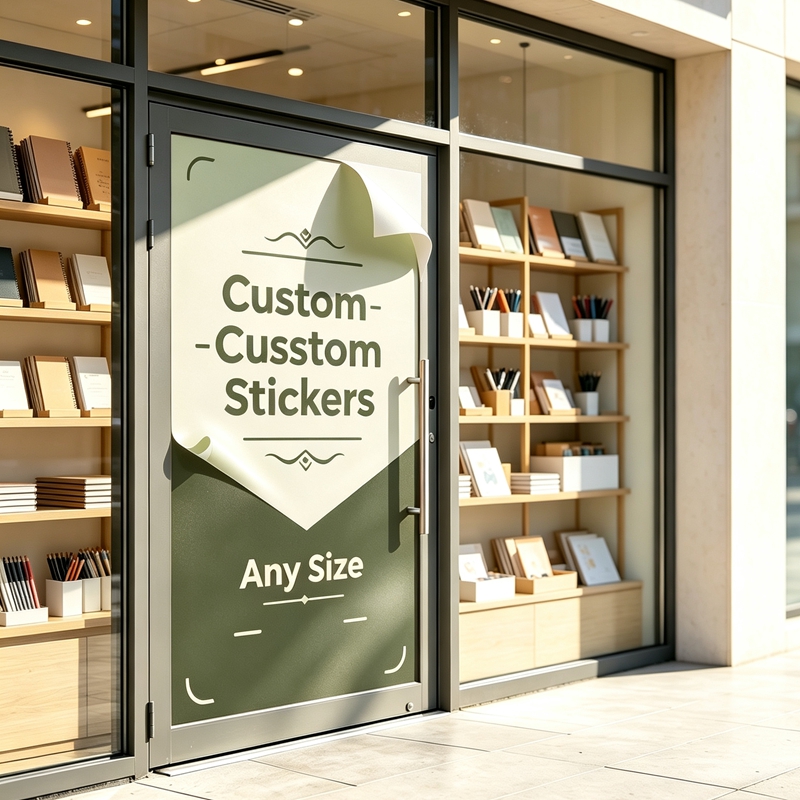 Commercial Wall Printing - Pegatinas personalizadas de cualquier tamaño de