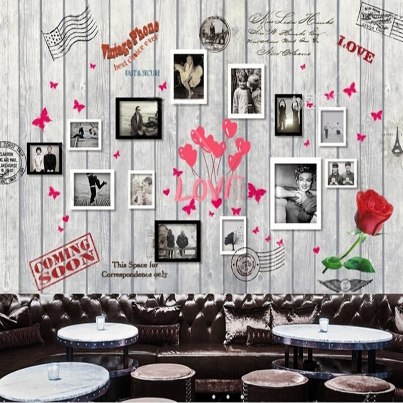 Commercial Wall Printing - Fotos en forma de corazón de