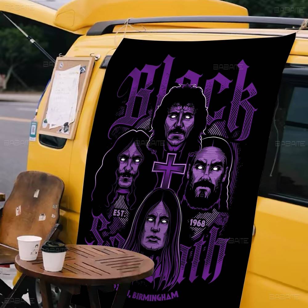 Black Sabbath Heavy Metal Impr - Commercial Printing Company reseña y precio