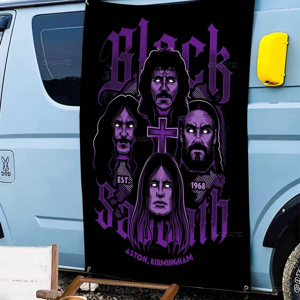 Black Sabbath Heavy Metal Impr - Commercial Printing Company reseña y precio