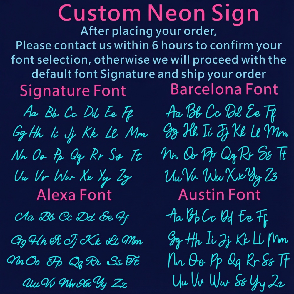 Letrero de neón personalizado  - Commercial Wall Printing reseña y precio