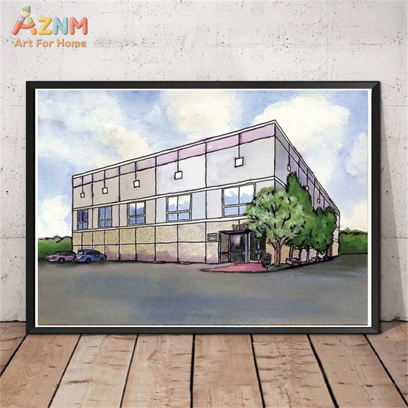 AZNM - Arte de pared en lienzo - Commercial Wall Printing reseña y precio