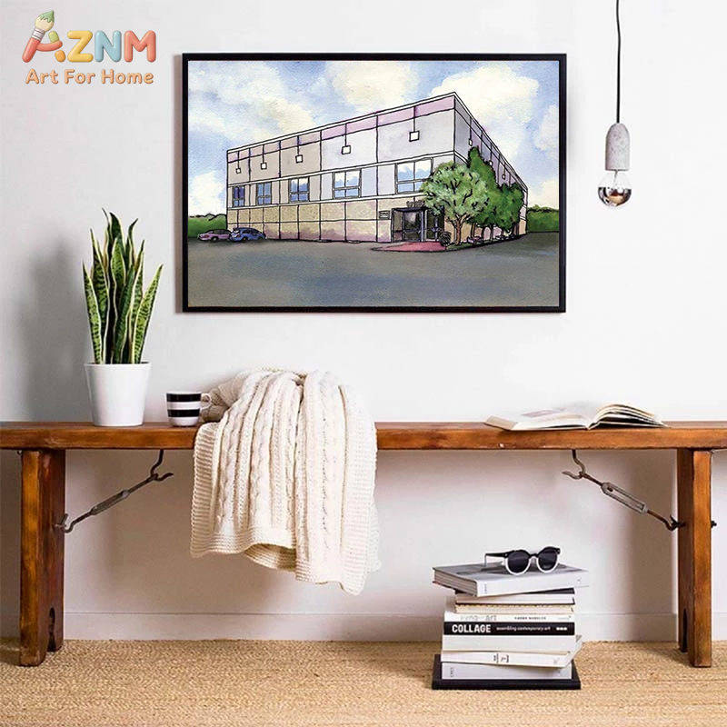 AZNM - Arte de pared en lienzo - Commercial Wall Printing reseña y precio