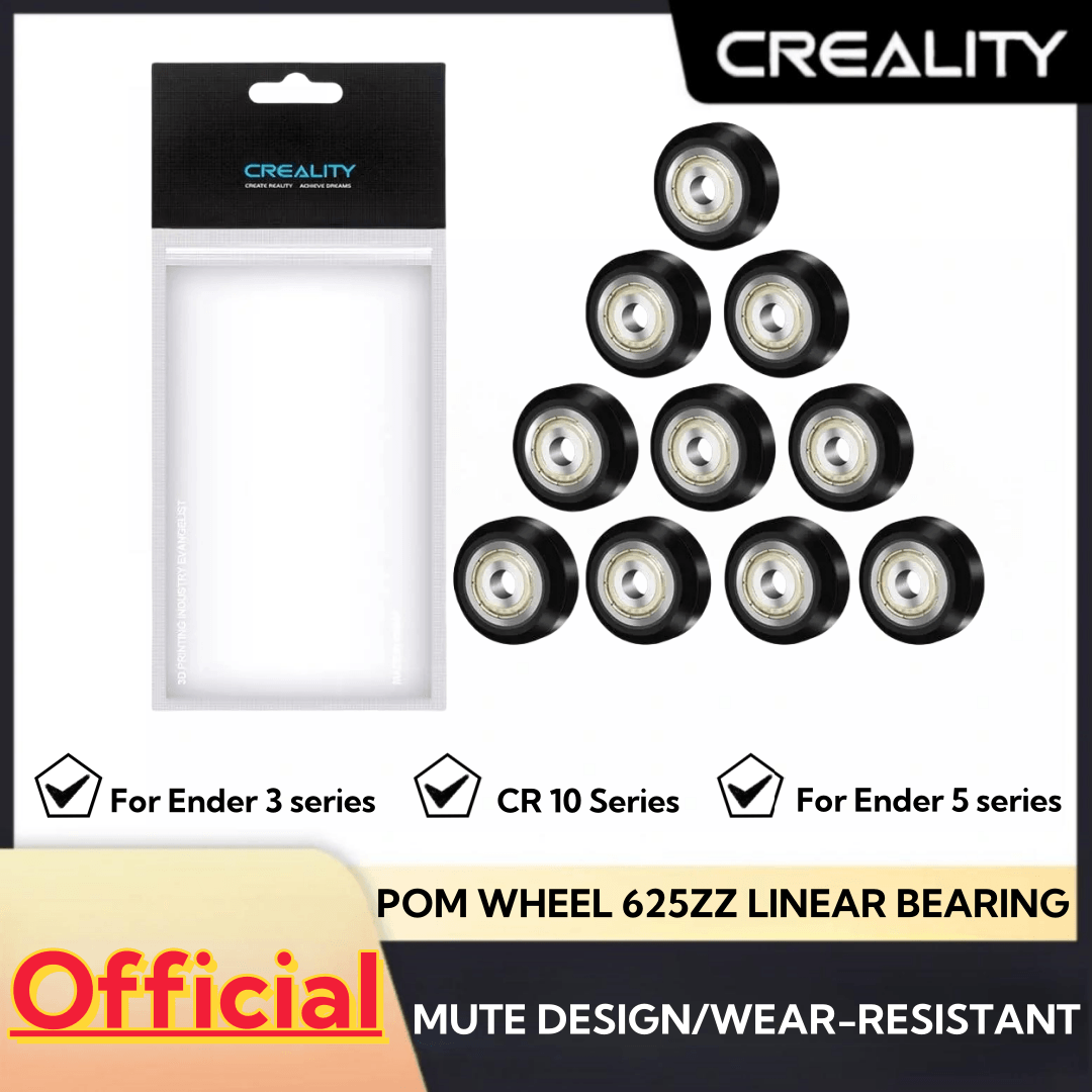 Creality-polea de plástico par - Creality Printer Ender 3 reseña y precio