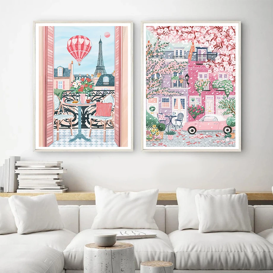 Pintura en lienzo sin marco, c - Commercial Wall Printing reseña y precio