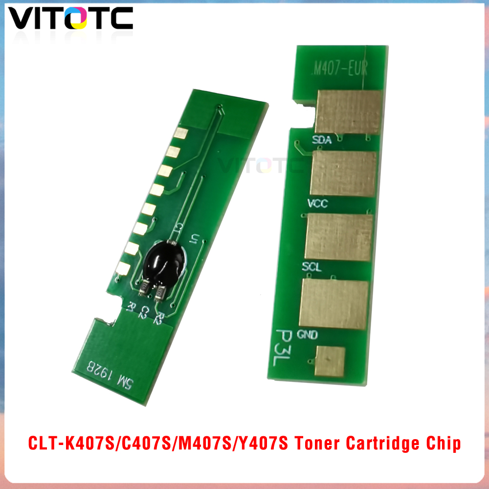 Kit de chip de tóner CLT-K407S - Laser Toner Powder reseña y precio