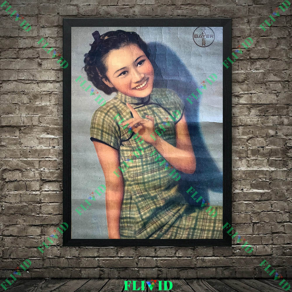 Póster Retro de Lona con Anunc - Commercial Wall Printing reseña y precio